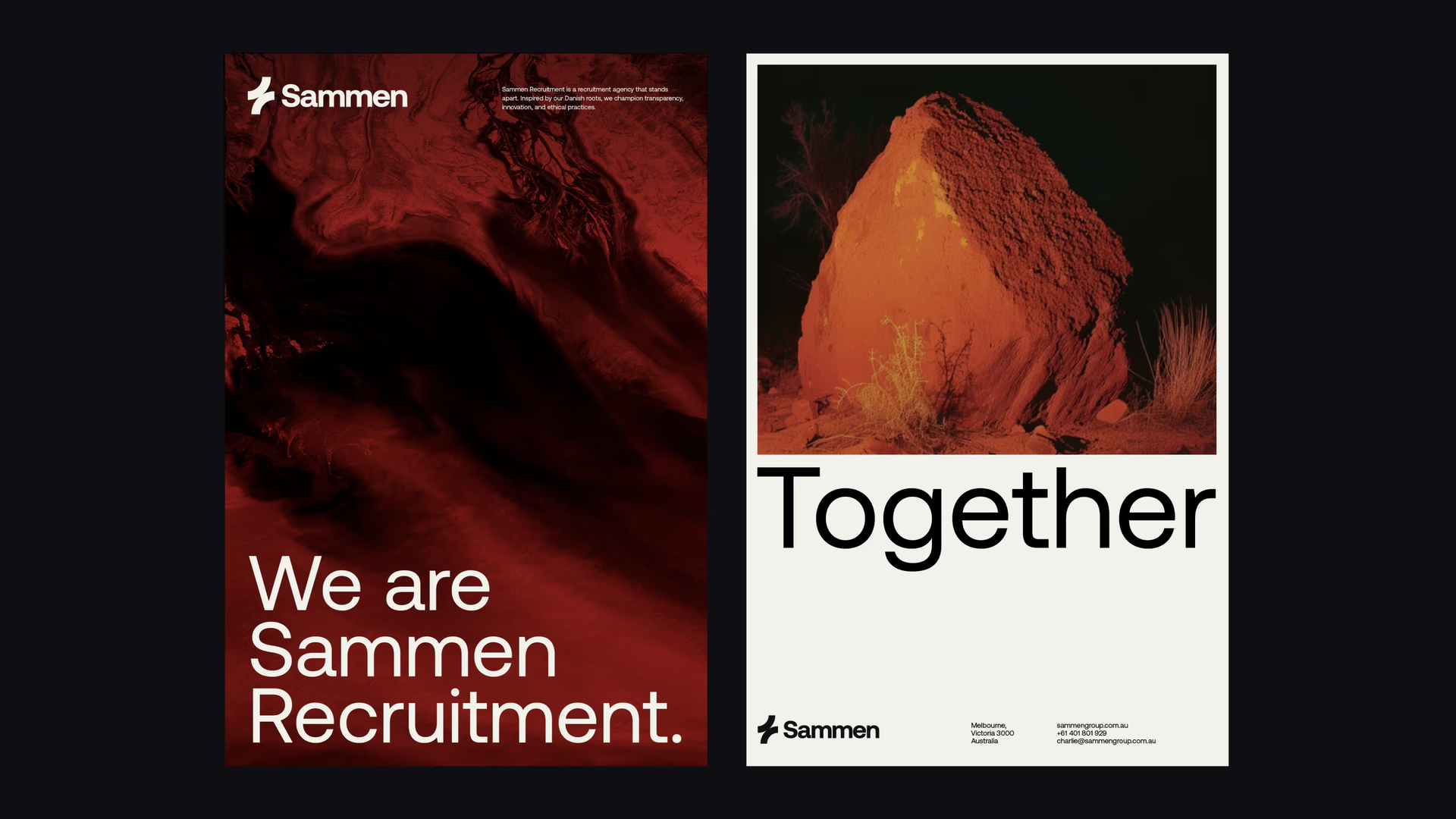 Sammen Recruitment — Brand in use — 03